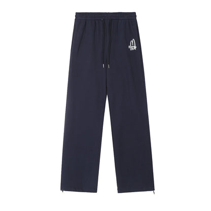 Fleece Straight Casual Trousers For Men