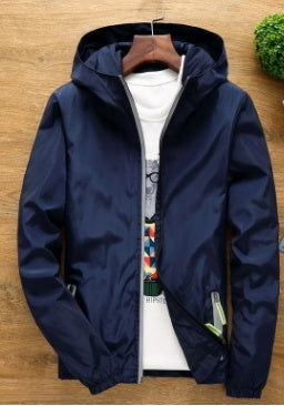 Autumn Spring Jackets Men Bomber Jacket Male Casual Coat For Men Wind Breaker New Hooded Jacket Men'S Windbreaker