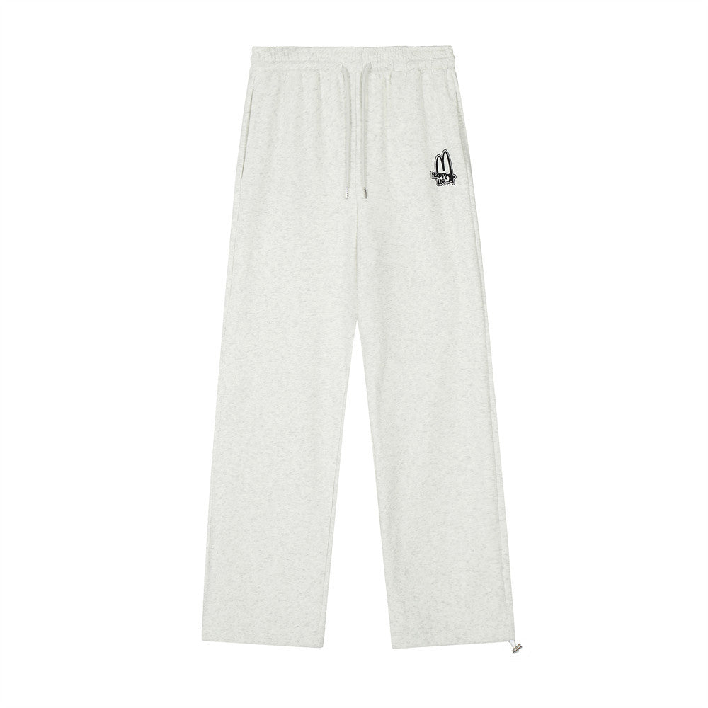 Fleece Straight Casual Trousers For Men