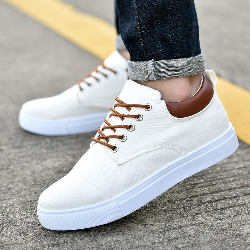 New Canvas Shoes Men Big Shoe 46 47 Man Sneakers Shoes