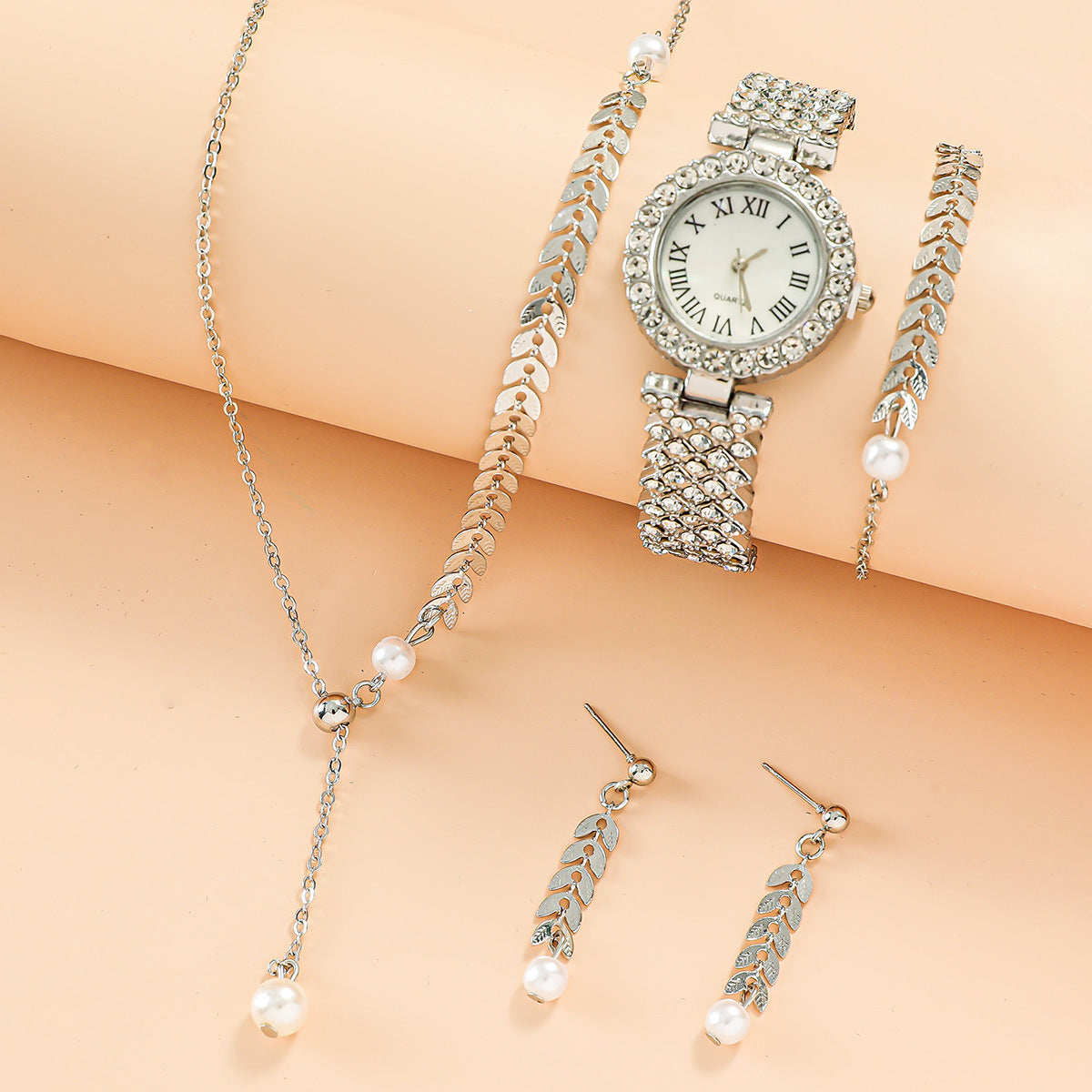 Diamond Women Watches Luxury Fashion Rhinestone Quartz Bracelet Wrist Watch For Women