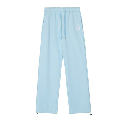 Fleece Straight Casual Trousers For Men